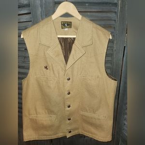 Men's Wyoming Traders Western Vest Size Large